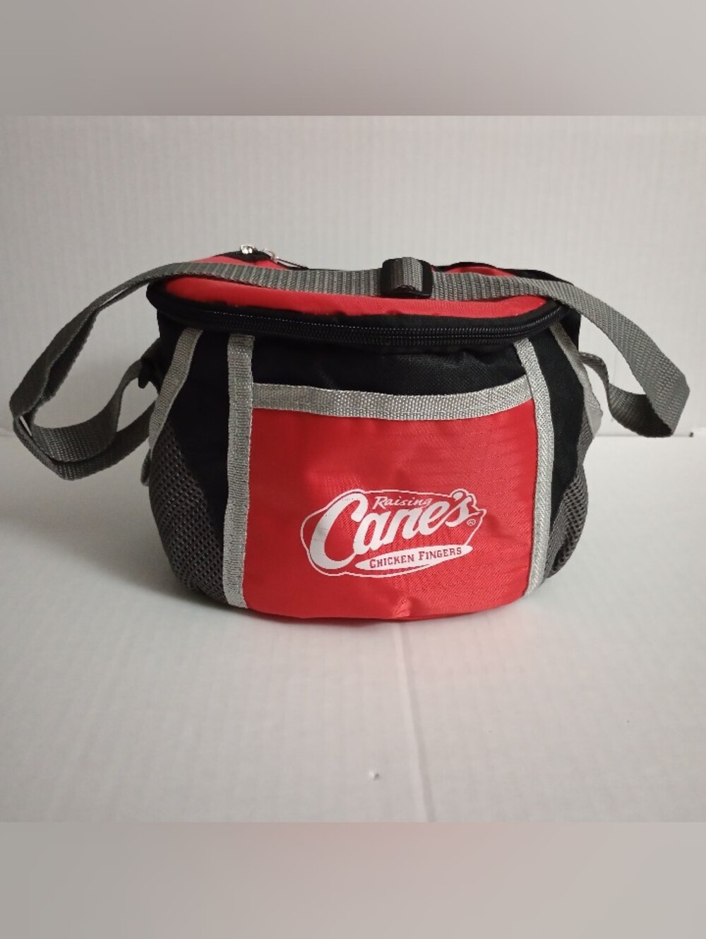Raising Cane's Insulated Mini Cooler Lunch Bag With Adjustable Strap